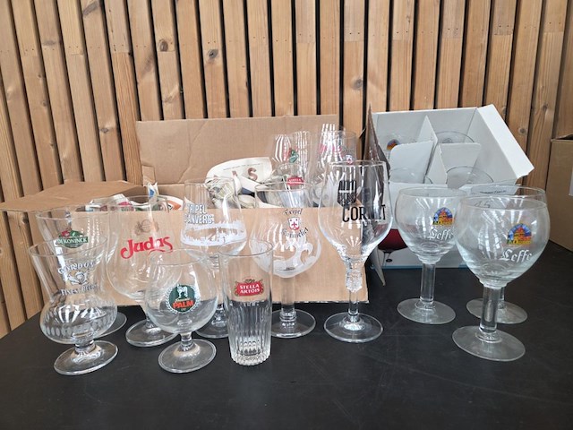Lot div bierglazen - afbeelding 2 van  6