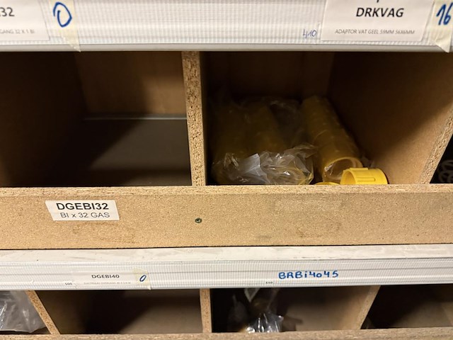 Lot div. gardena / messing koppelingen & pvc moffen / opzetstukken - afbeelding 17 van  31