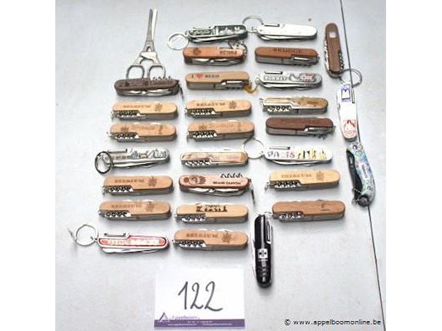 Lot div souvenierzakmessen - afbeelding 1 van  4