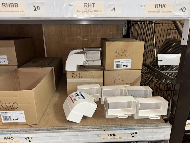 Lot div ventilatiekanalen + roosters - afbeelding 3 van  10