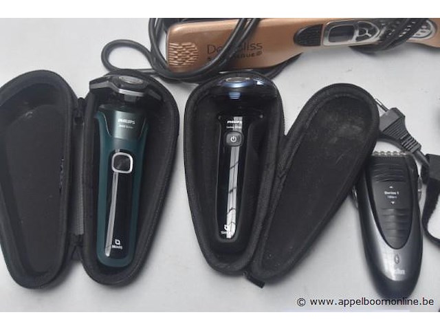 Lot div verzorgingstoestellen, wo scheerapparaten, haardroger, enz, werking niet gekend en wo zonder kabel - afbeelding 2 van  3