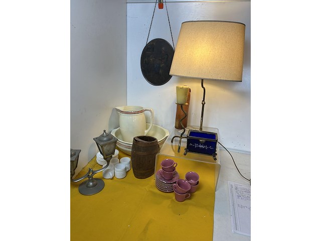 Lot divers brocante (10 items) - afbeelding 1 van  3
