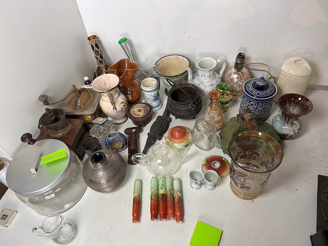 Lot divers brocante 34 items - afbeelding 1 van  4