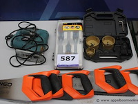 Lot divers gereedschap wo handzagen - afbeelding 1 van  4