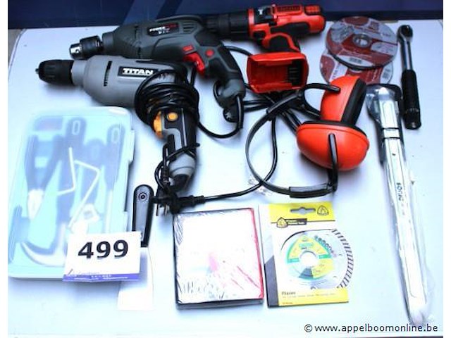 Lot divers gereedschap - afbeelding 1 van  4