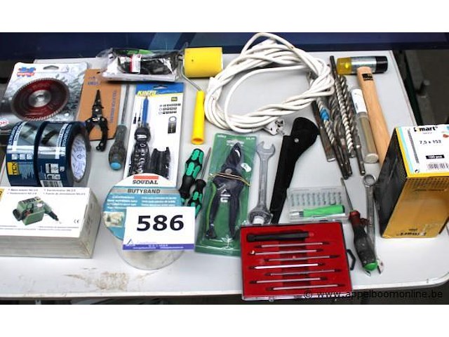 Lot divers gereedschap - afbeelding 1 van  4