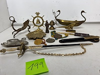 Lot divers koper brocante 14 items - afbeelding 2 van  2