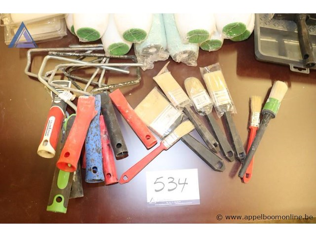 Lot divers schildermateriaal - afbeelding 4 van  4