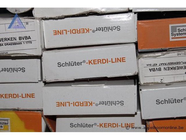 Lot diverse afvoersystemen schlüter - afbeelding 2 van  2