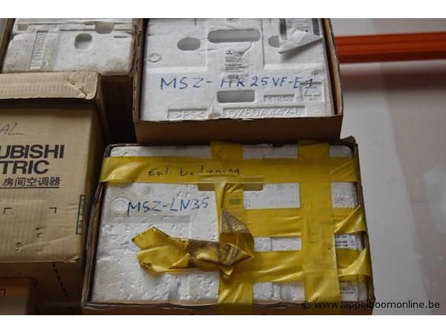 Lot diverse airco onderdelen en materialen, wo. mitsubishi electric, daikin, werking niet gekend - afbeelding 6 van  6