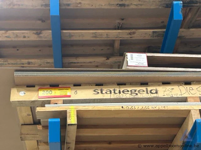 Lot diverse aluminium composiet- en kunststofplaten wo alucoil - afbeelding 4 van  4