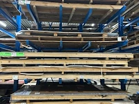 Lot diverse aluminium composiet- en kunststofplaten wo alucoil