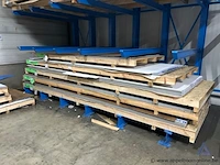 Lot diverse aluminium composiet- en kunststofplaten wo alucoil