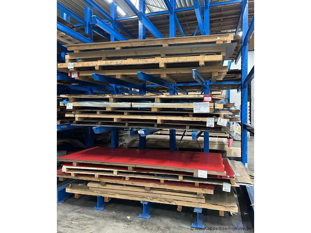 Lot diverse aluminium platen - afbeelding 1 van  4