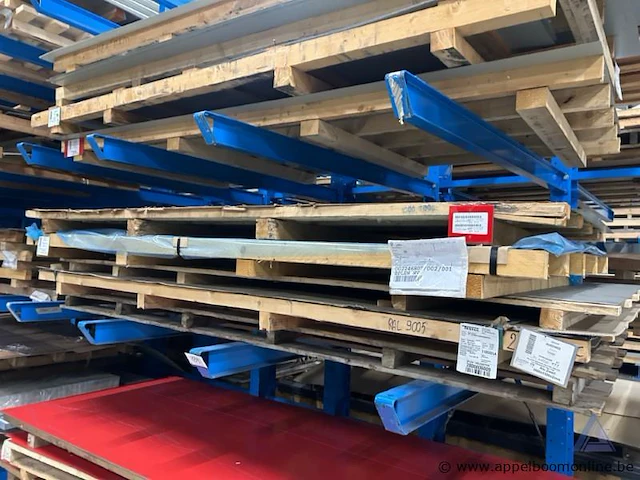 Lot diverse aluminium platen - afbeelding 3 van  4