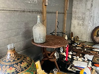 Lot diverse antieken items kast - afbeelding 6 van  26