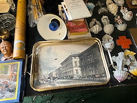 Lot diverse antieken items kast - afbeelding 14 van  26