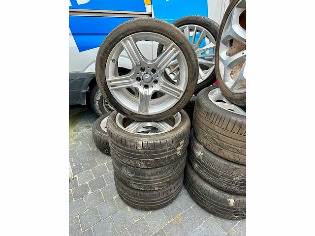 Lot diverse autobanden sets met velg - afbeelding 14 van  33