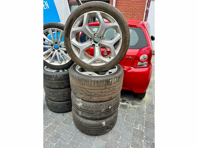 Lot diverse autobanden sets met velg - afbeelding 29 van  33