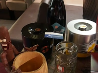 Lot diverse barreclame (spaten, bacardi, lipton ice tea, bifi, westmalle)