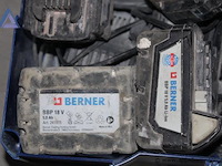 Lot diverse batterijen plus opladers berner - afbeelding 2 van  2