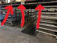 Lot diverse blauwe pvc buizen - afbeelding 1 van  1