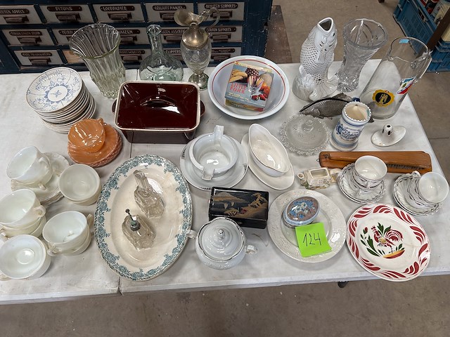 Lot diverse brocante plm 30 items - afbeelding 1 van  2