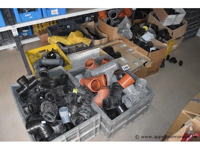 Lot diverse buisfittingen - afbeelding 1 van  3
