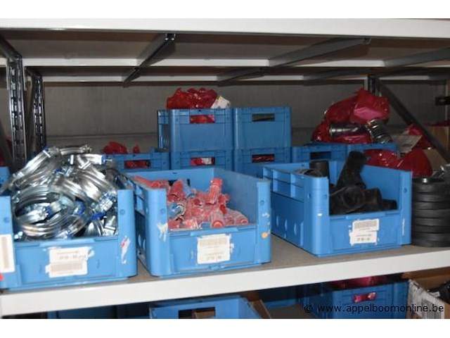 Lot diverse buisklemmen, wo. mopro, giacomini, in dozen en kratten - afbeelding 6 van  6