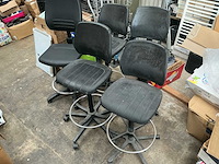 Lot diverse bureaustoelen 5x - afbeelding 1 van  8