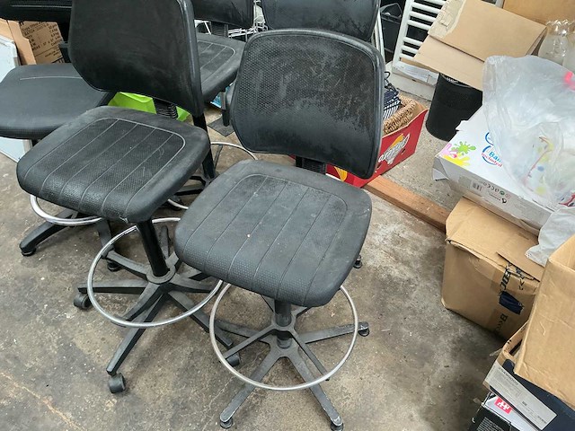 Lot diverse bureaustoelen 5x - afbeelding 5 van  8