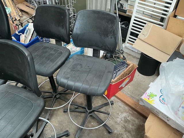 Lot diverse bureaustoelen 5x - afbeelding 6 van  8
