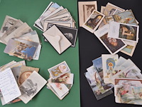 Lot diverse doodsprentjes en communiekaartjes - afbeelding 5 van  5