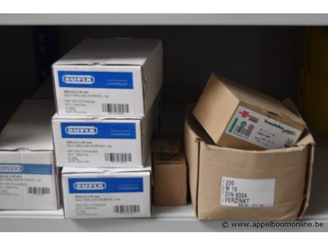Lot diverse dozen bevestigingsmaterialen, wo. pgb-fasteners, soudal, smart, fischer, sufix - afbeelding 4 van  5