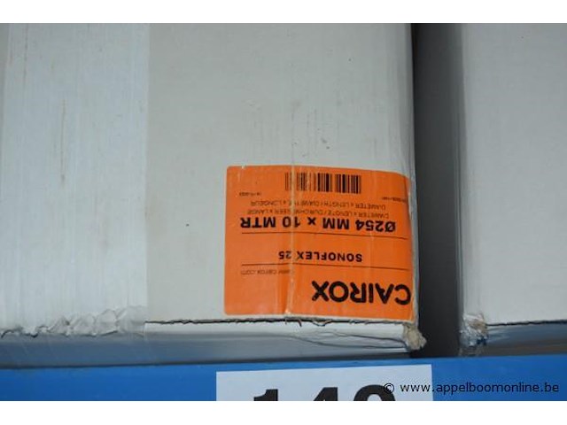 Lot diverse dozen flexibele ventilatiebuis, cairox, sonoflex 25, wo. ø82 mm, ø203 mm, ø254 mm x 10 mtr - afbeelding 2 van  4