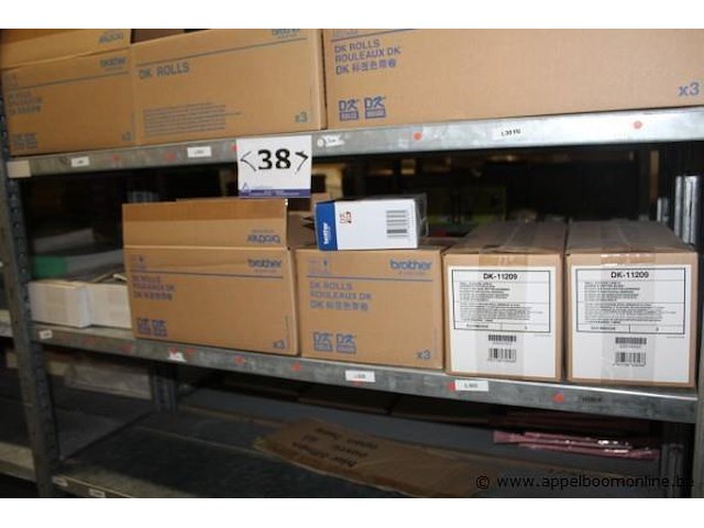 Lot diverse etiketten wo. brother - afbeelding 1 van  2