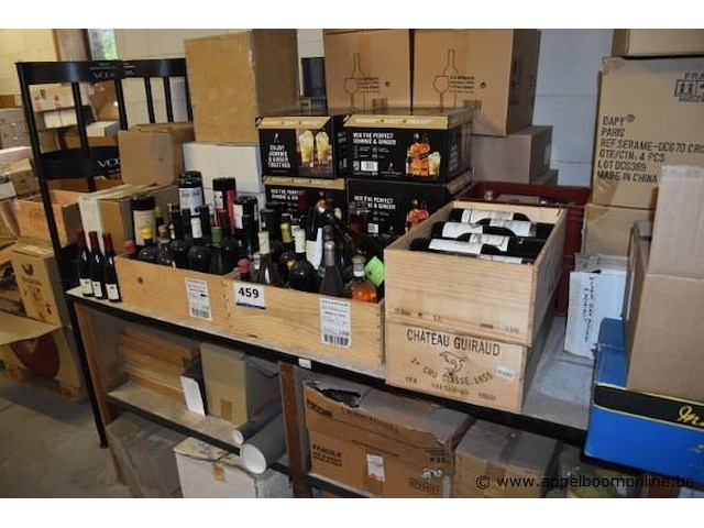 Lot diverse flessen drank wo. wijn - afbeelding 1 van  4