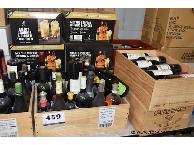 Lot diverse flessen drank wo. wijn - afbeelding 3 van  4