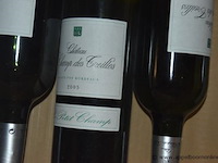 Lot diverse flessen wijn wo. château du champ des creilles, sainte-foy bordeaux 2005/2000, 750ml - afbeelding 2 van  4