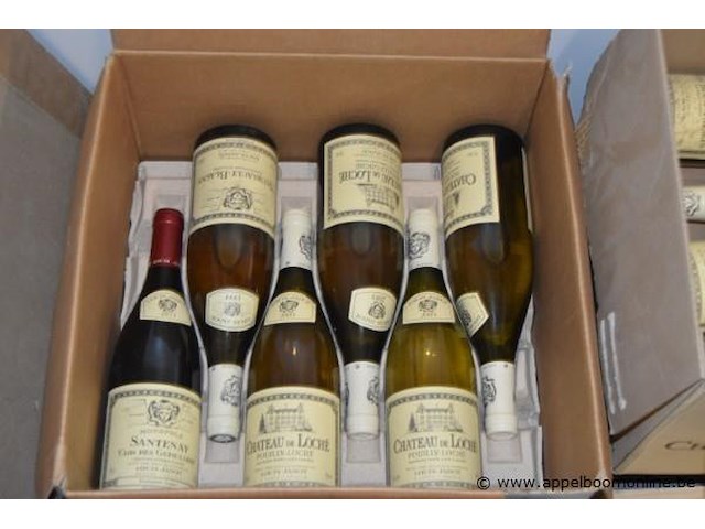 Lot diverse flessen wijn wo. louis jadot, diverse bourgogne - afbeelding 2 van  4