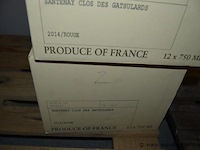 Lot diverse flessen wijn wo. louis jadot, santenay clos des gatsulards 2014, 750ml - afbeelding 2 van  3