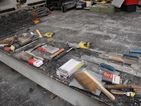 Lot diverse gereedschap wo hamers, handzagen enz - afbeelding 3 van  5
