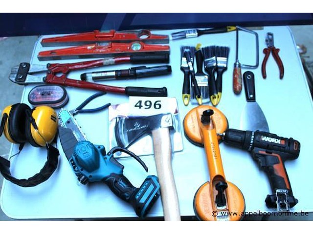 Lot diverse gereedschap - afbeelding 1 van  4