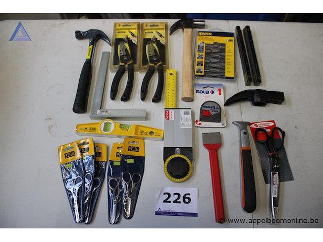 Lot diverse gereedschap - afbeelding 1 van  4