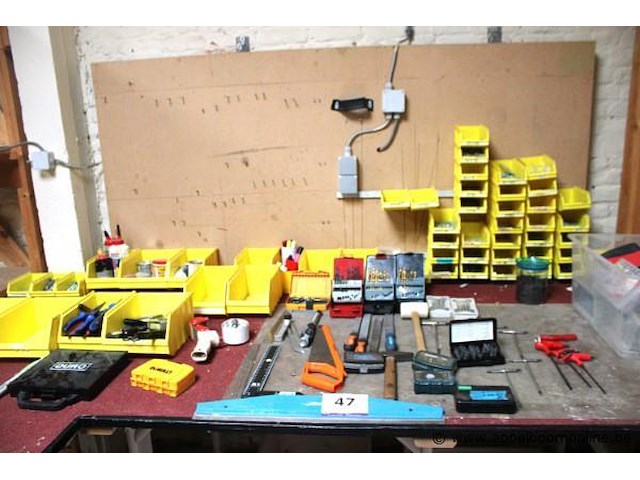 Lot diverse gereedschappen - afbeelding 1 van  4