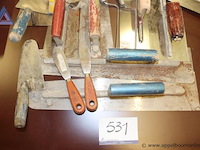 Lot diverse handgereedschappen wo plakspanen - afbeelding 4 van  4