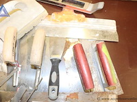 Lot diverse handgereedschappen wo plakspanen - afbeelding 3 van  4