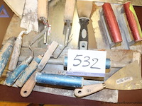 Lot diverse handgereedschappen wo plakspanen - afbeelding 4 van  4