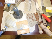 Lot diverse handgereedschappen wo plakspanen - afbeelding 4 van  4