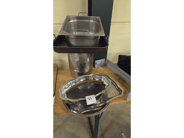 Lot diverse inox - afbeelding 1 van  1